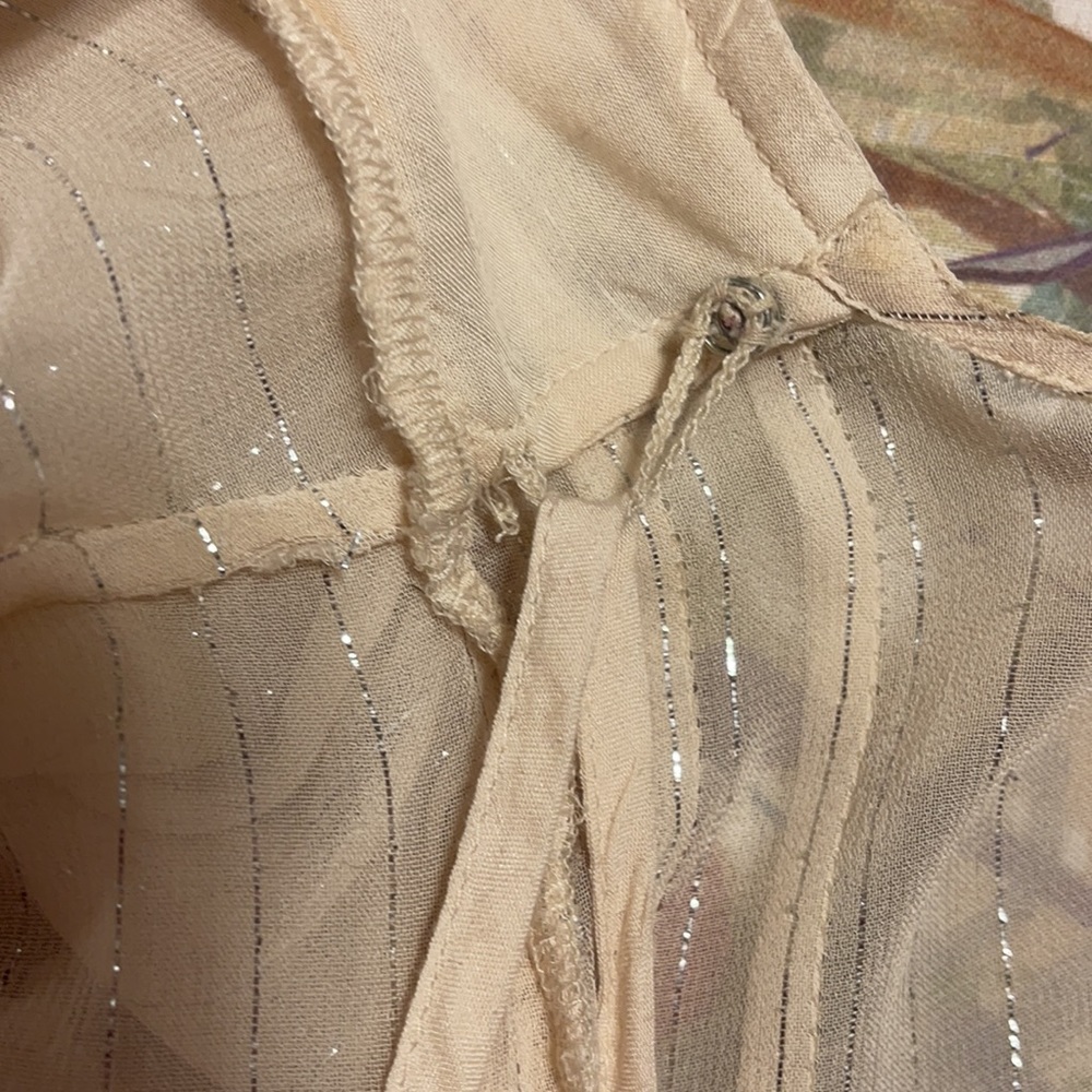 Anthropologie Maeve Wynne Ruffle Tunic Size 8 - Picture 9 of 11